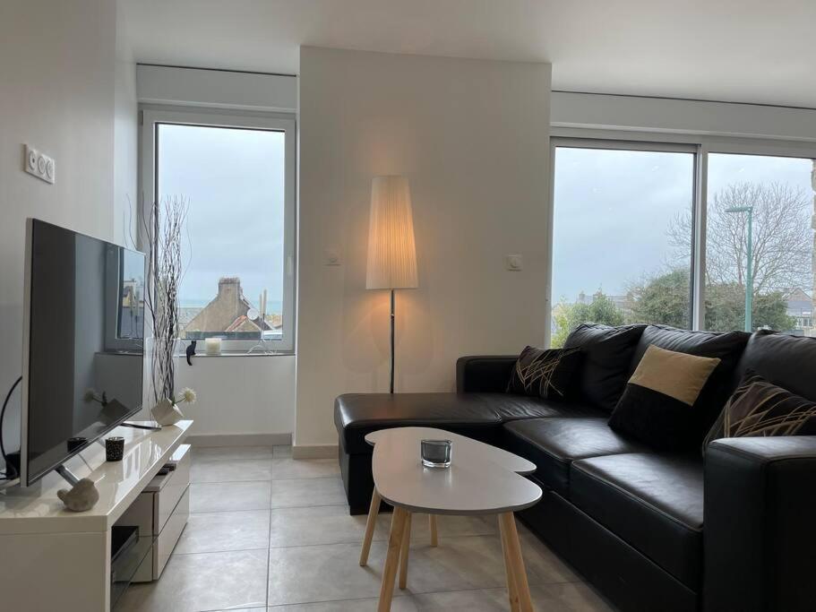 Maison Vue Mer Chez Aline Digosville Eksteriør bilde