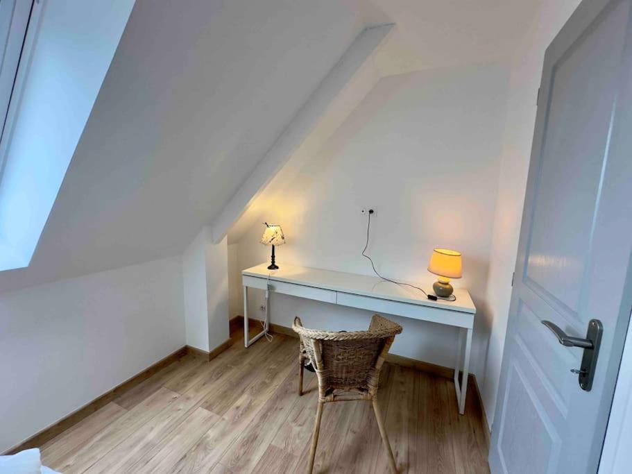 Maison Vue Mer Chez Aline Digosville Eksteriør bilde