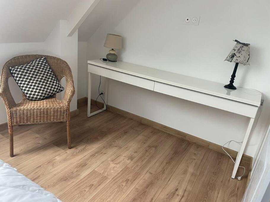Maison Vue Mer Chez Aline Digosville Eksteriør bilde